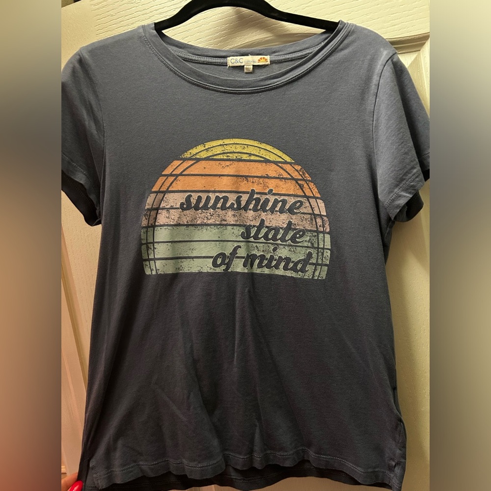 Sunshine state of Mind tee by C&C Cali. Gently loved